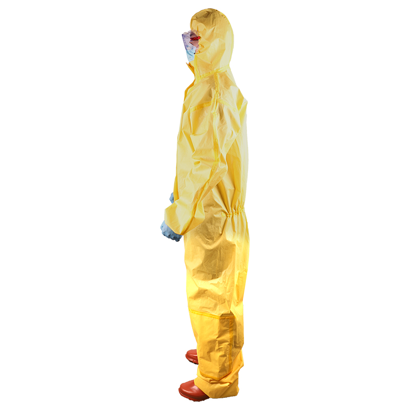 Microporous film coated Protective Clothing Type 3