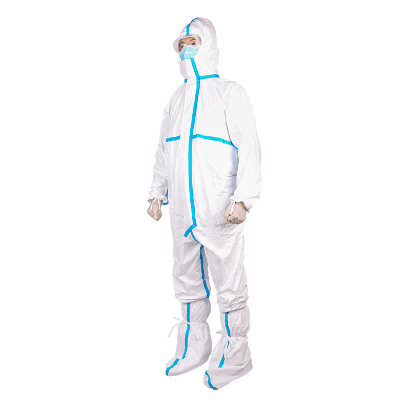 DuPont™ Tyvek® 600 Plus Disposable Coverall with Standard Hood, Type 5-B and 6-B Chemical Protection