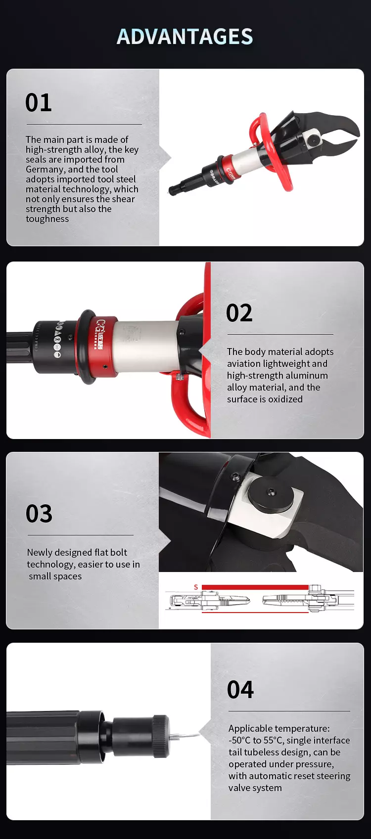 Hydraulic Shear for vehicle