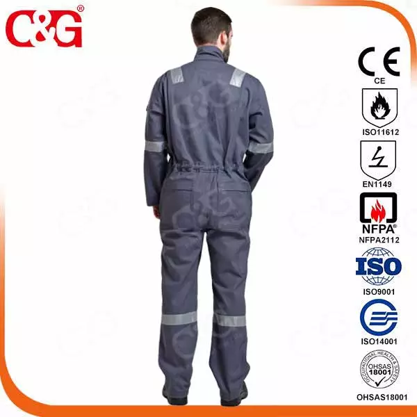 100% FR Cotton safety coverall