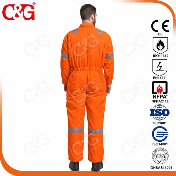 Nomex FR Coverall with Reflective Tapes