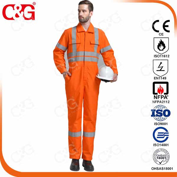 Nomex IIIA Safety Work Garment EN11612 Standard