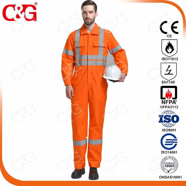 Nomex IIIA Safety Work Garment EN11612 Standard