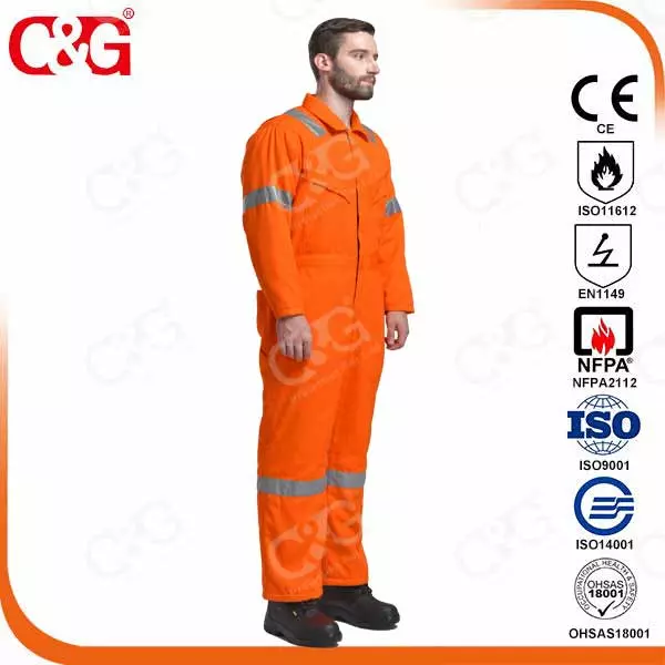 Nomex FR Coverall with Reflective Tapes