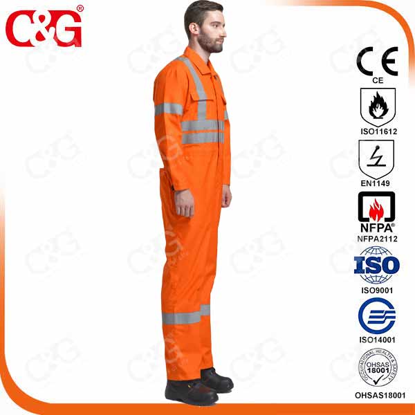 Nomex IIIA Safety Work Garment EN11612 Standard