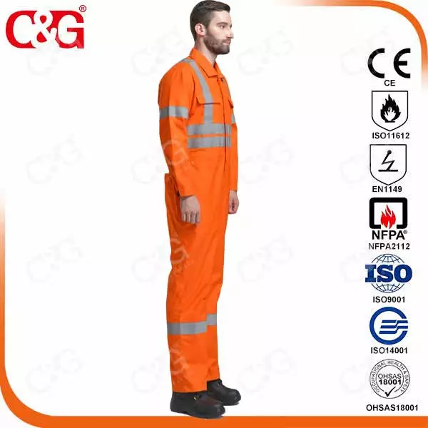 Nomex IIIA Safety Work Garment EN11612 Standard