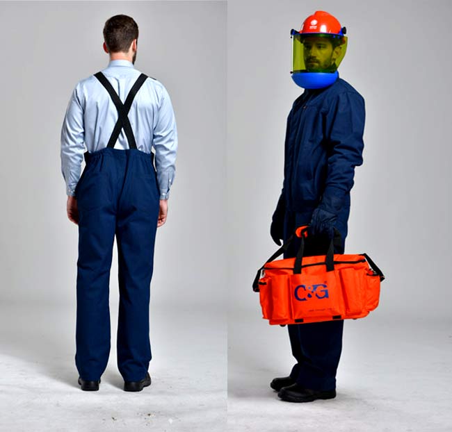67cal arc flash protective coverall