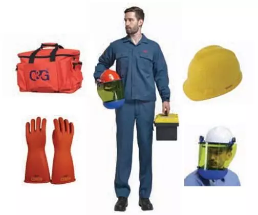 8cal/cm² Arc Flash Protective Clothing Kit 