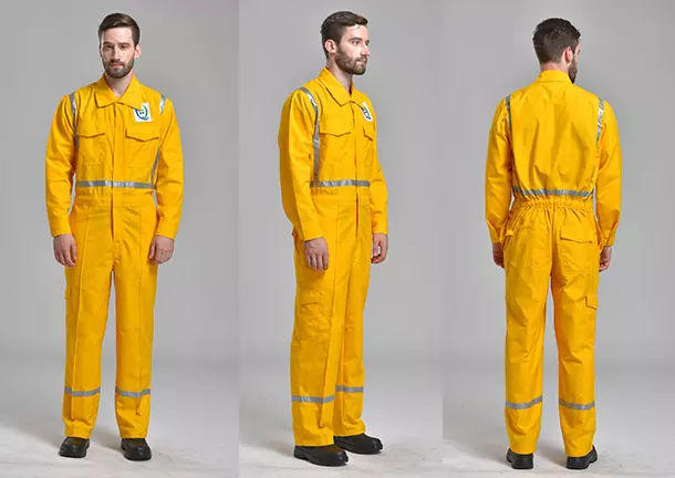 150g/m2 (4.5oz) Dupont Nomex IIIA FR Coverall