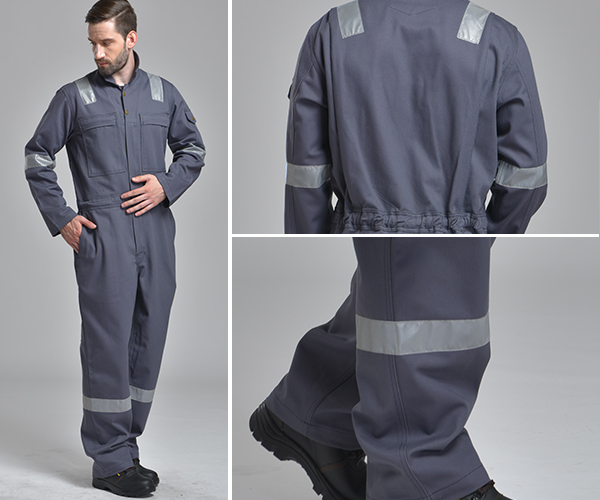 100% FR Cotton safety coverall