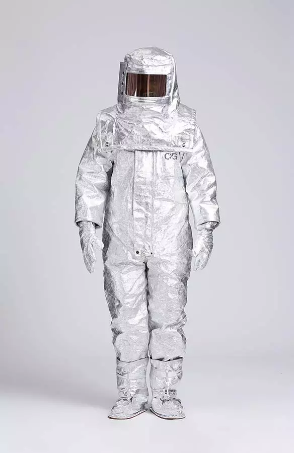 Heat protective suit function and application