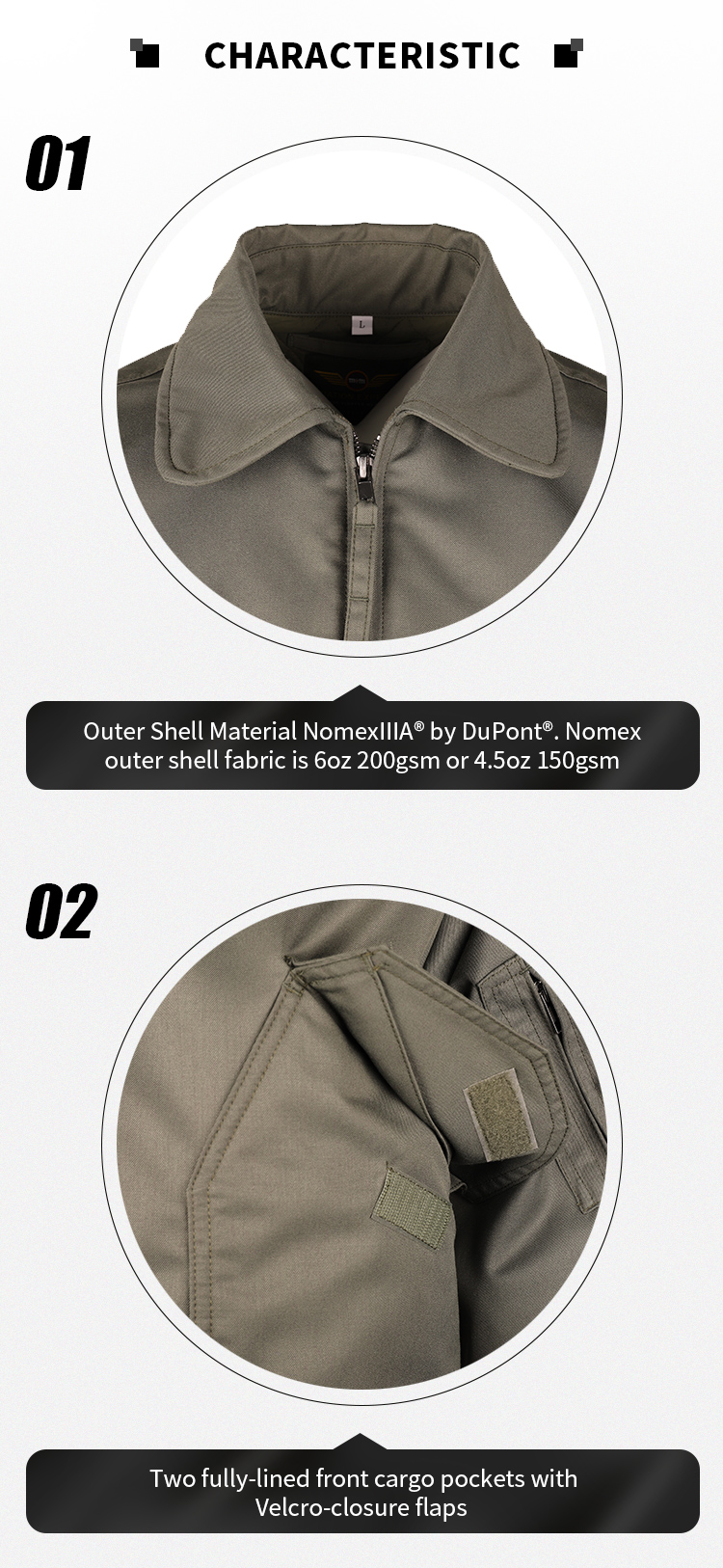 Nomex CWU45/P Flight jacket