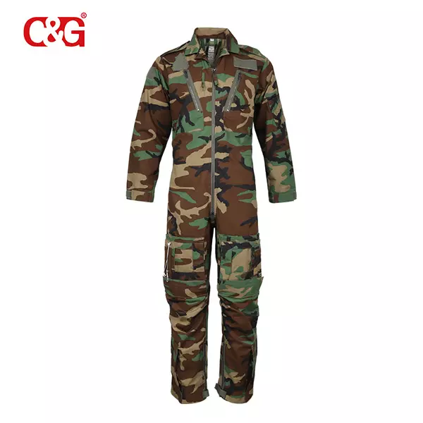 Woodland Camouflage Flight Coverall