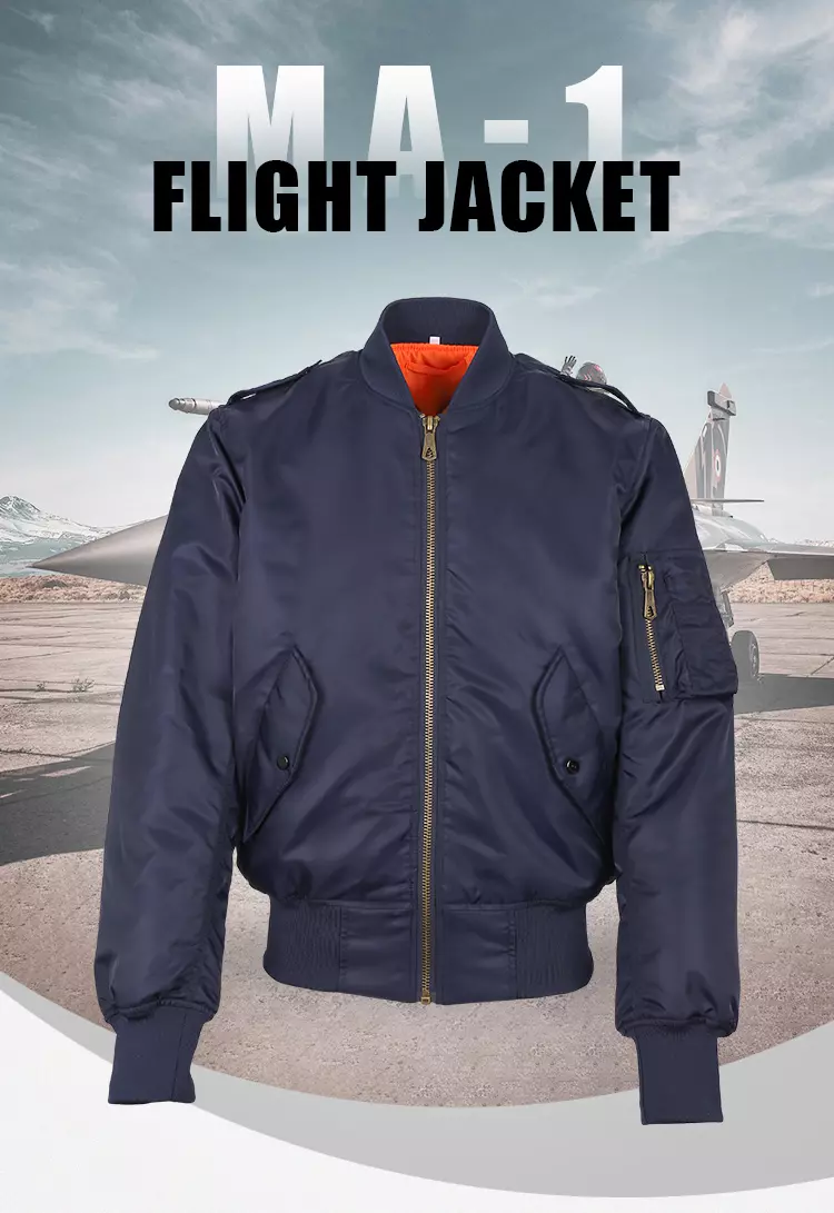 Air Force MA-1 Flight Jacket Navy Blue