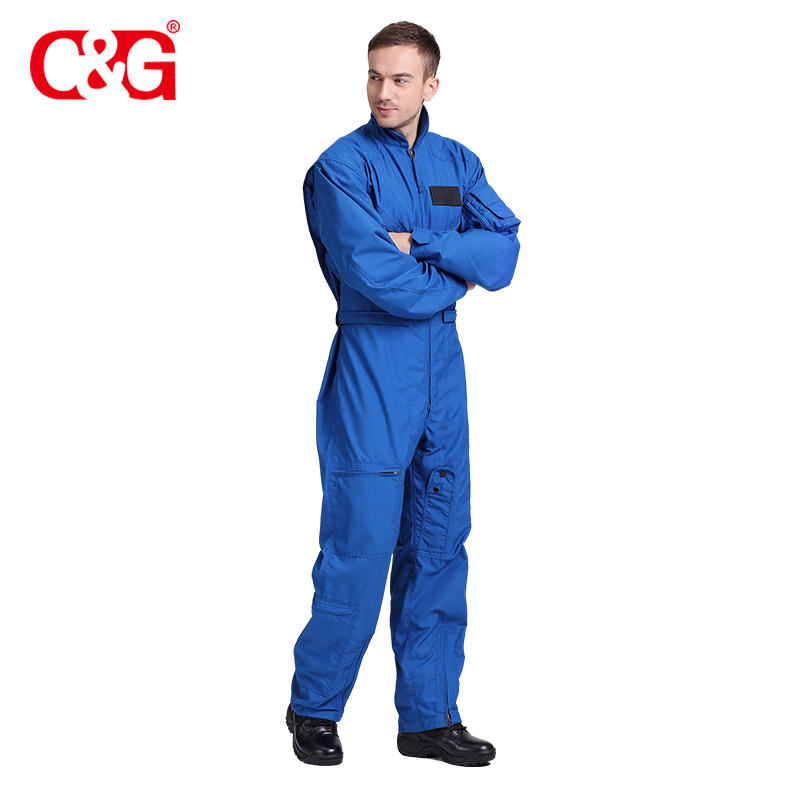 NOMEX Flight Suit CWU-27/P Royal blue, Dupont Nomex IIIA