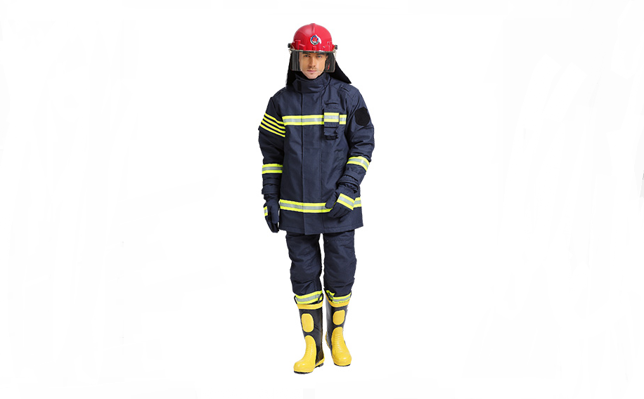 How to wear fire-fighting clothes