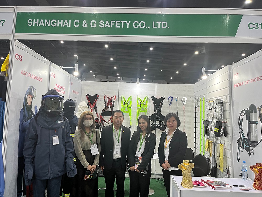 C&G Showcases at the 2nd Thailand Occupational Safety & Protection Trade Fair