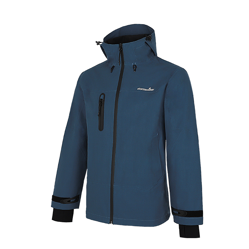 Far-infrared high-efficiency thermal detachable Outdoor jacket(Agate blue)