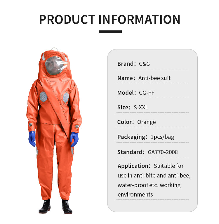 Anti-bee suit/ bee-proof coverall