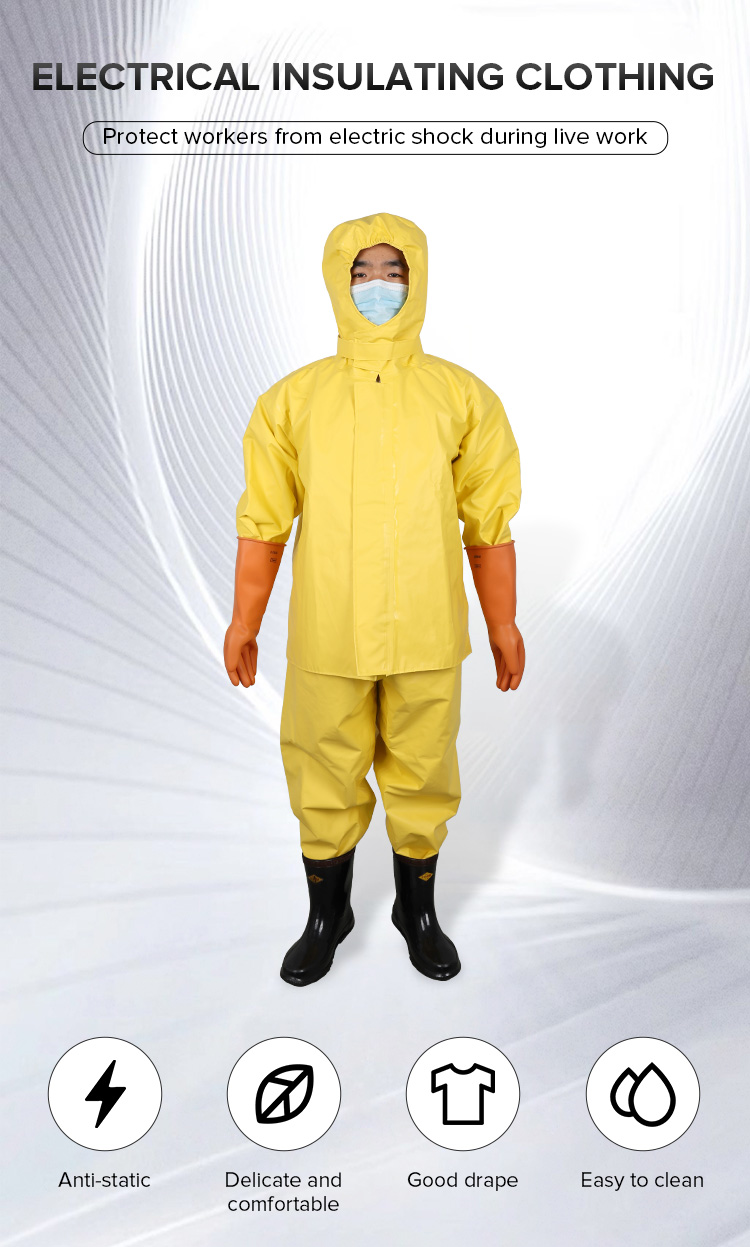 Electrical insulating clothing