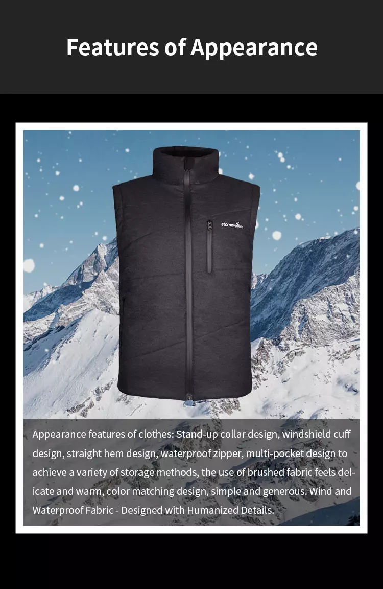 Lightweight And Comfortable Vest Model: STW-VP180