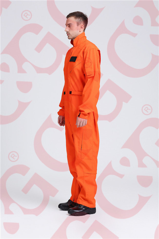 Nomex IIIA orange flight suit1