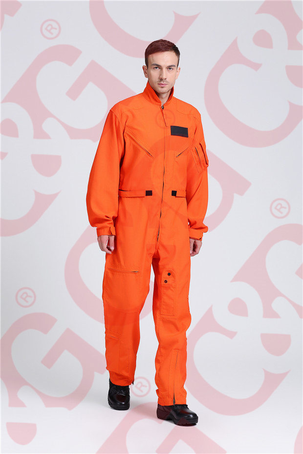 Nomex IIIA orange flight suit3