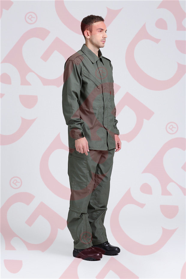 Nomex IIIA sage green jacket and pants1