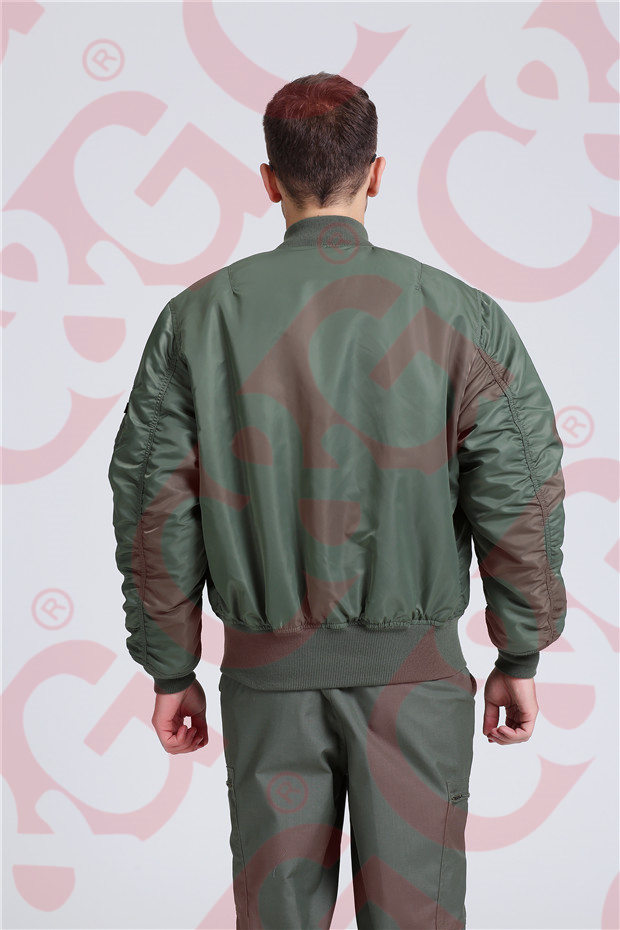 Nomx IIIA sage green flight jacket and pants2