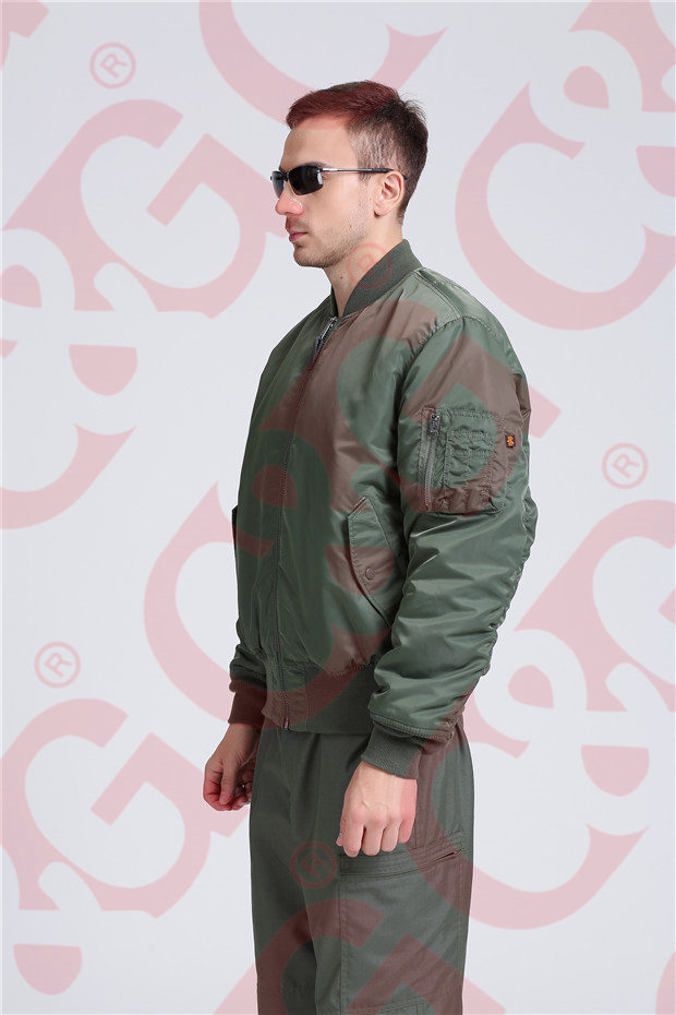 Nomx IIIA sage green flight jacket and pants29