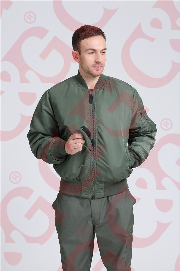 Nomx IIIA sage green flight jacket and pants8
